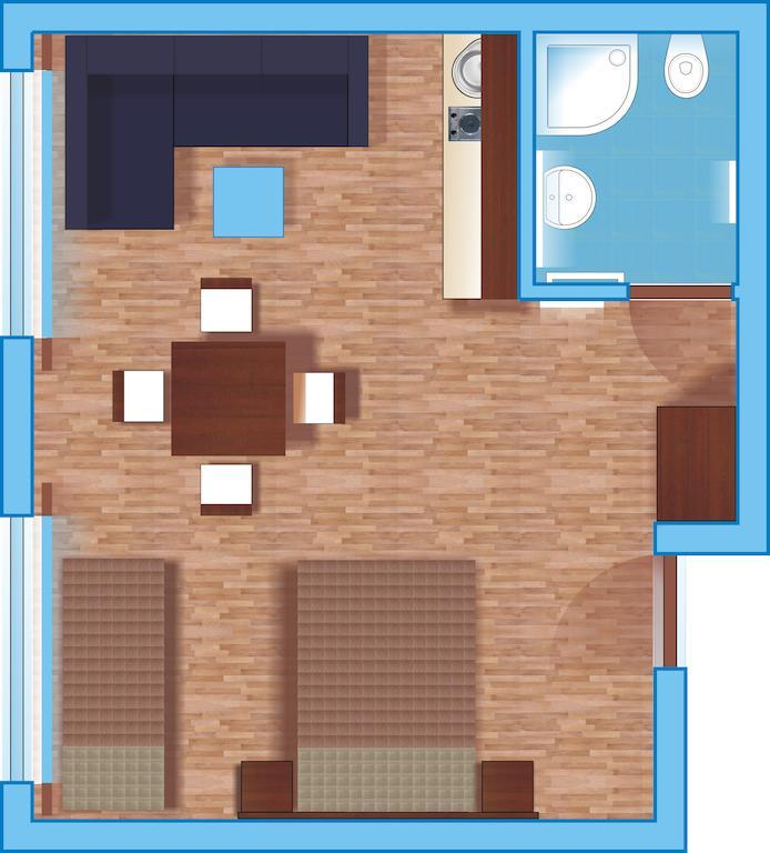 Kompleks Apartament-Serwis Krakow Dış mekan fotoğraf